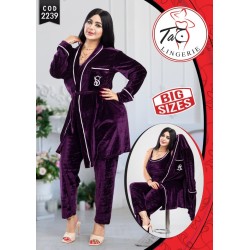 بيجامه بيج سايز 2239