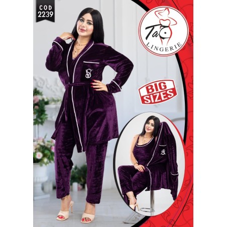 بيجامه بيج سايز 2239