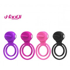 خاتم سيليكون بلسان هزاز بحلقتين