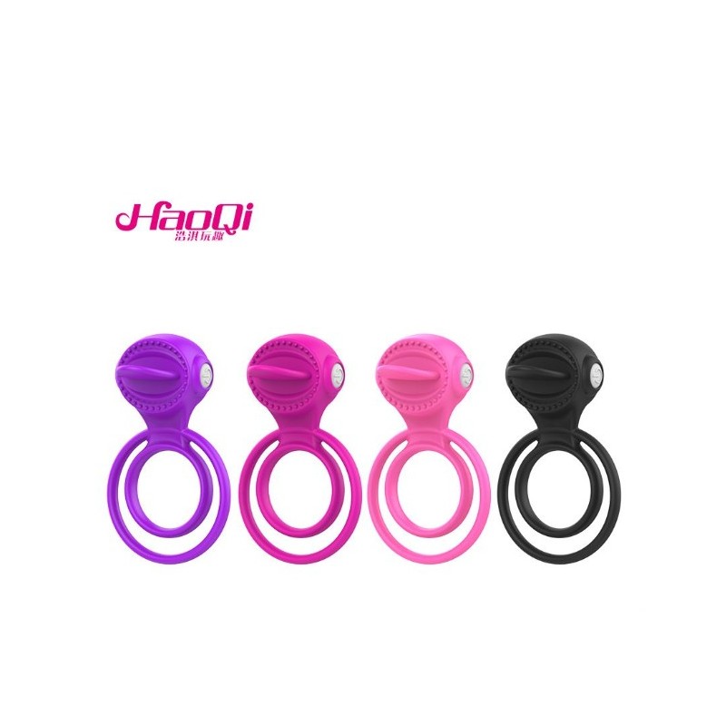 خاتم سيليكون بلسان هزاز بحلقتين