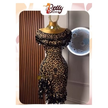 جلابية رقص تايجر قصيرة 079