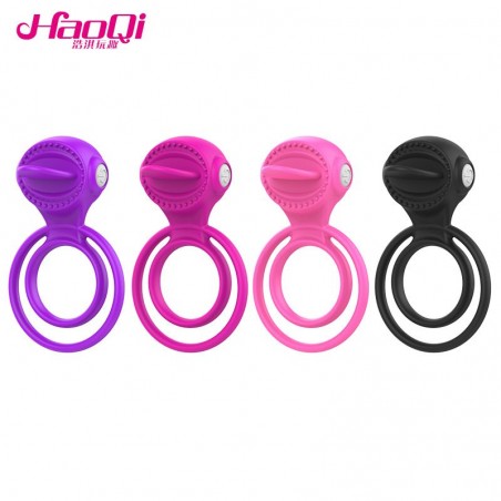 خاتم سيليكون بلسان هزاز بحلقتين